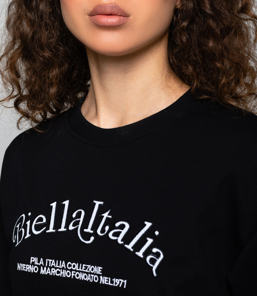 Свитшот #КТ1709, чёрный