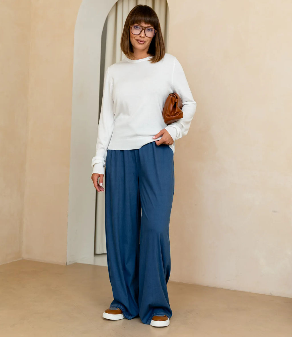 Джемпер #ОКТ125002, белый