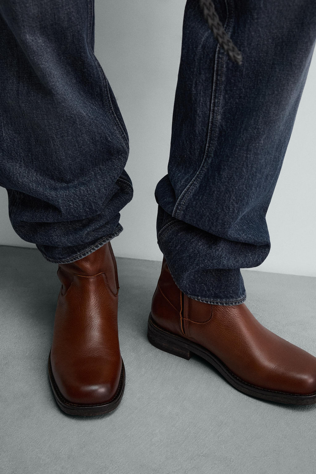 LEATHER LIMITED EDITION BOOTS - Zara фото 10