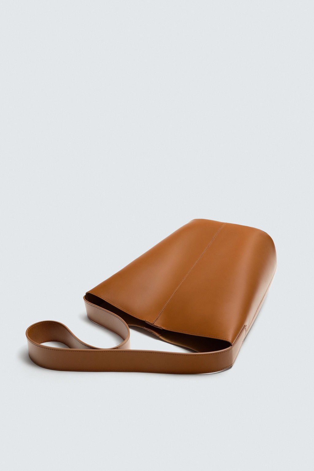 LIMITED EDITION LEATHER SHOPPER BAG - Zara фото 5