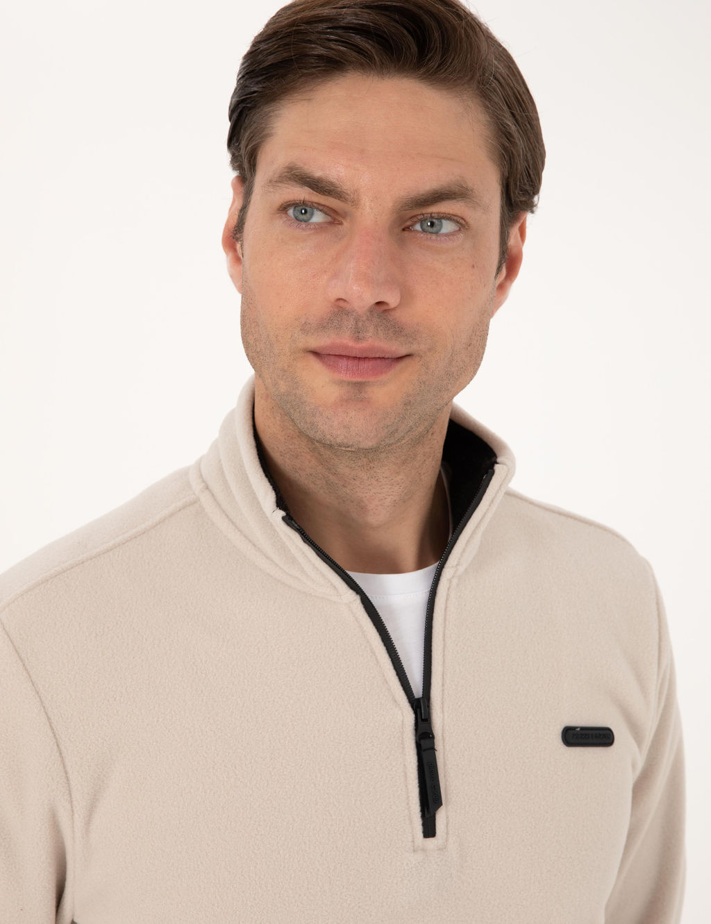 Ta_ Regular Fit Yar_m Fermuarl_ Polar Sweatshirt - Pierre cardin фото 2