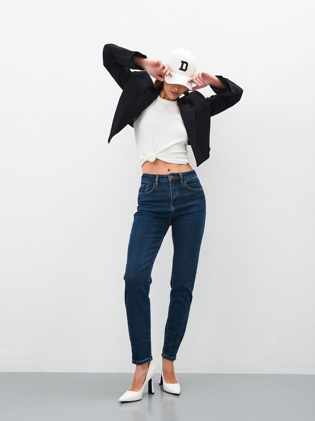 Утепленные Женские Джинсы Мом Ут. Начёс - Mossmore фото 5