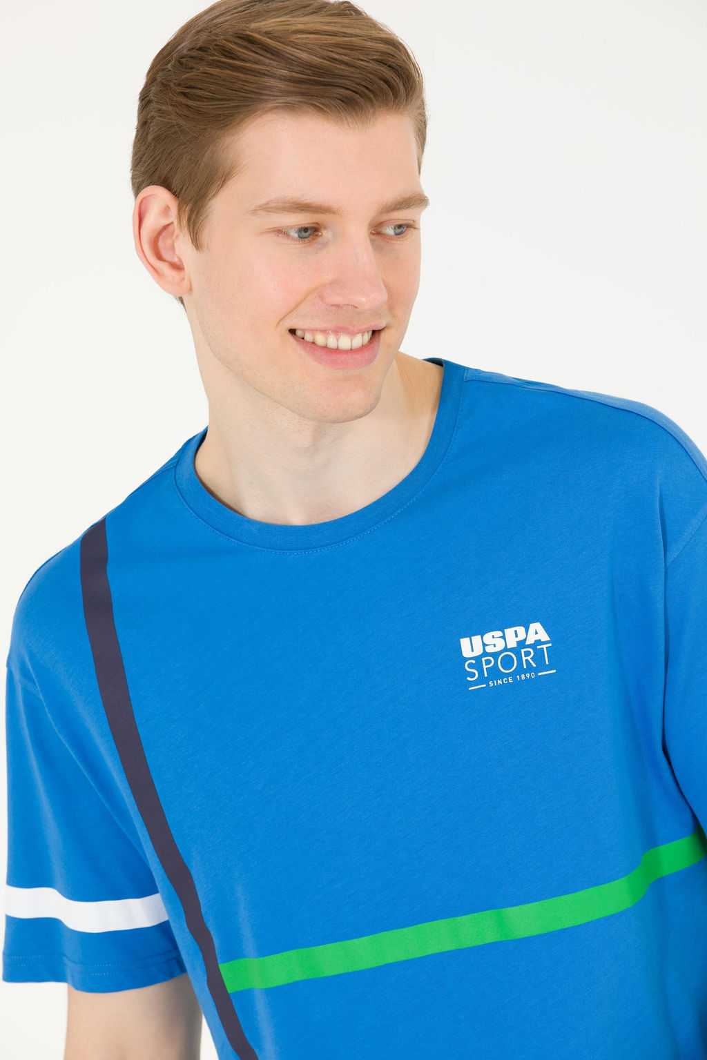 Мужская футболка Saks Comfort с круглым вырезом Неожиданная скидка в корзине - U.s. polo assn фото 11