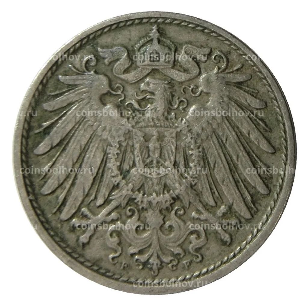 10 пфеннигов 1912 года F Германия