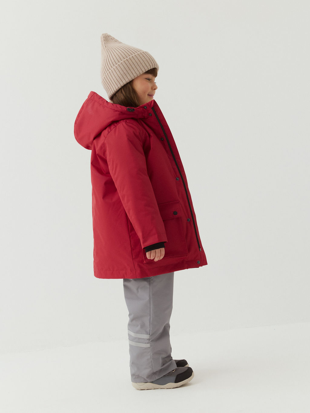 Парка демисезонная Томат - Bungly фото 14