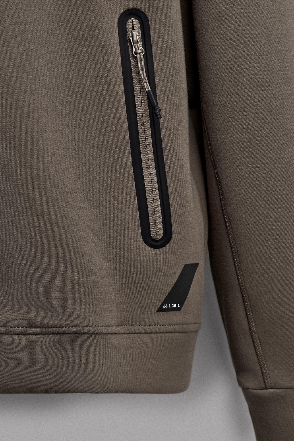 SUDADERA T?CNICA CREMALLERA CAPUCHA / Arena - Zara фото 10