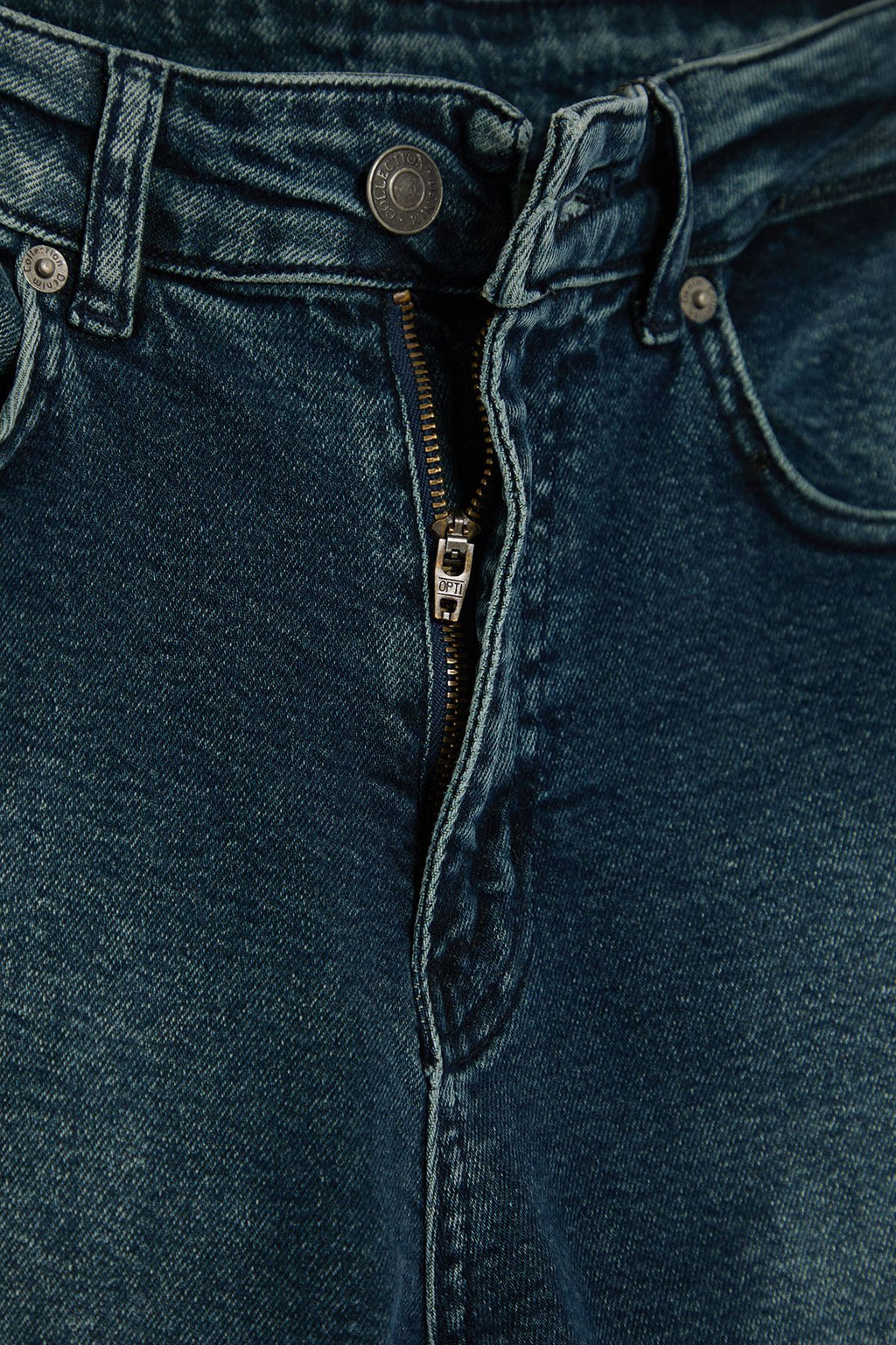 TRENDYOL MAN Ac?k Mavi Esnek Kumas T?rnakl? Destroylu Slim Fit Dar Kesim Jeans Kot Pantolon TMNSS21JE0067 - Trendyolmilla фото 14