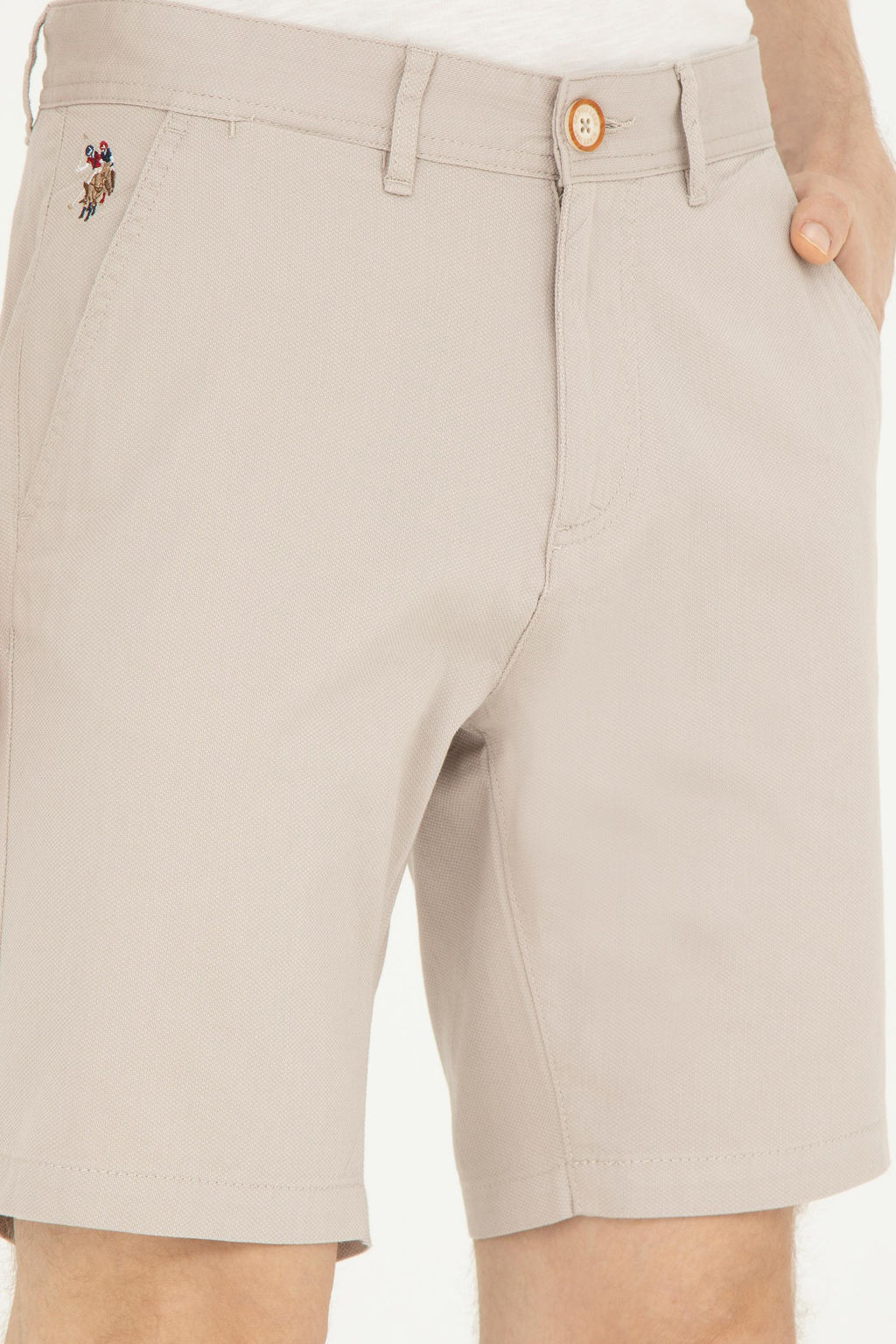 Мужские шорты из каменной ткани - U.s. polo assn фото 5
