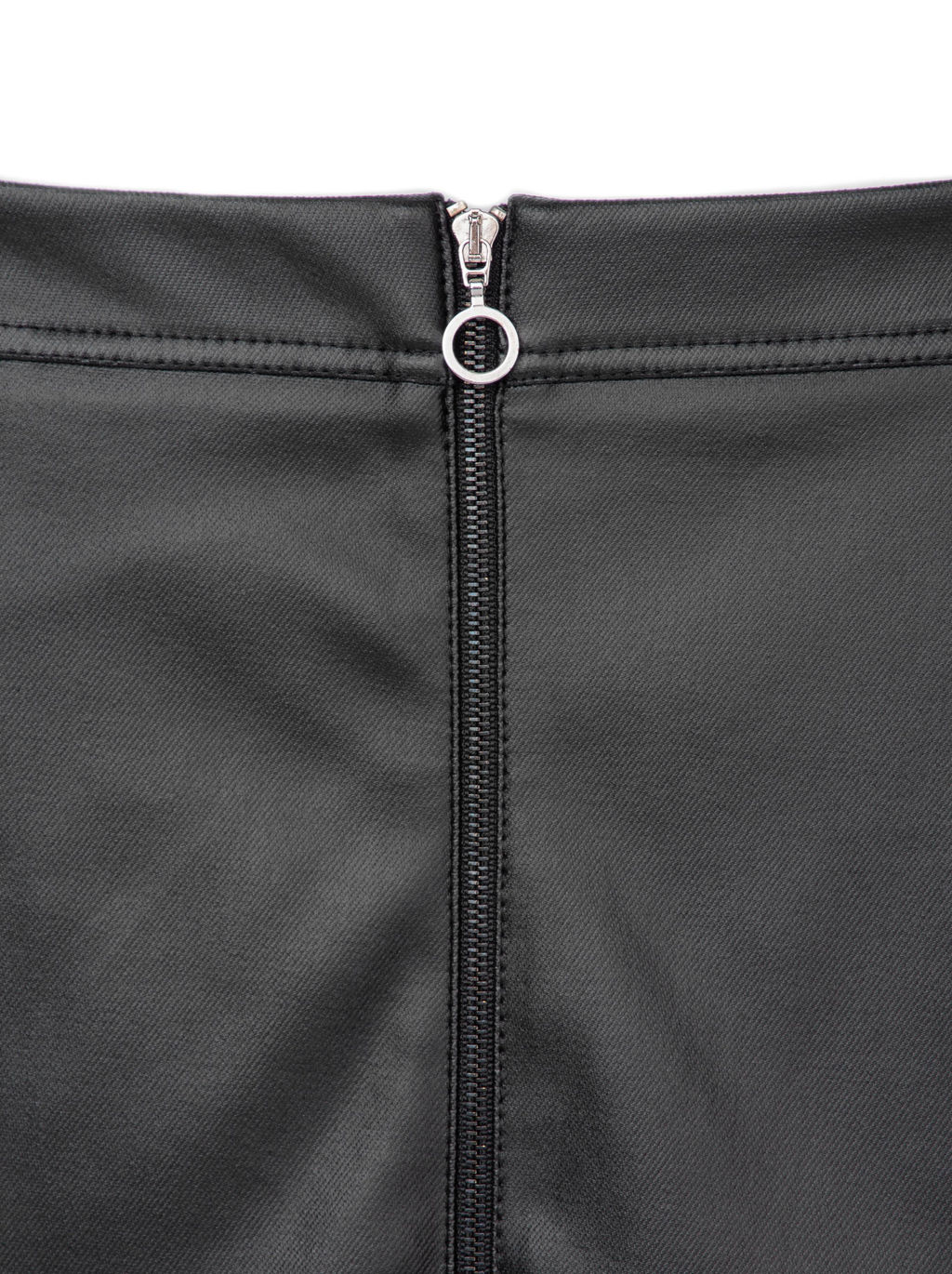 CONTE Юбка А-силуэта с напылением "под кожу" LITA black black