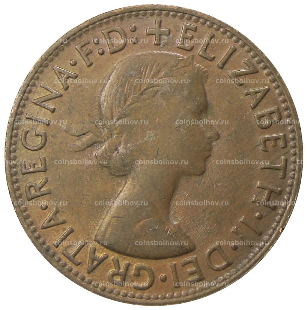 1 пенни 1964 года Австралия