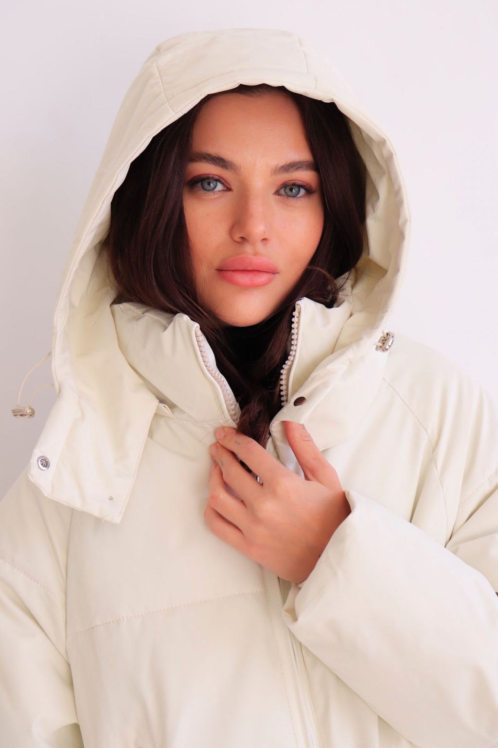 Martichelli Куртка зимняя айвори  фото 9