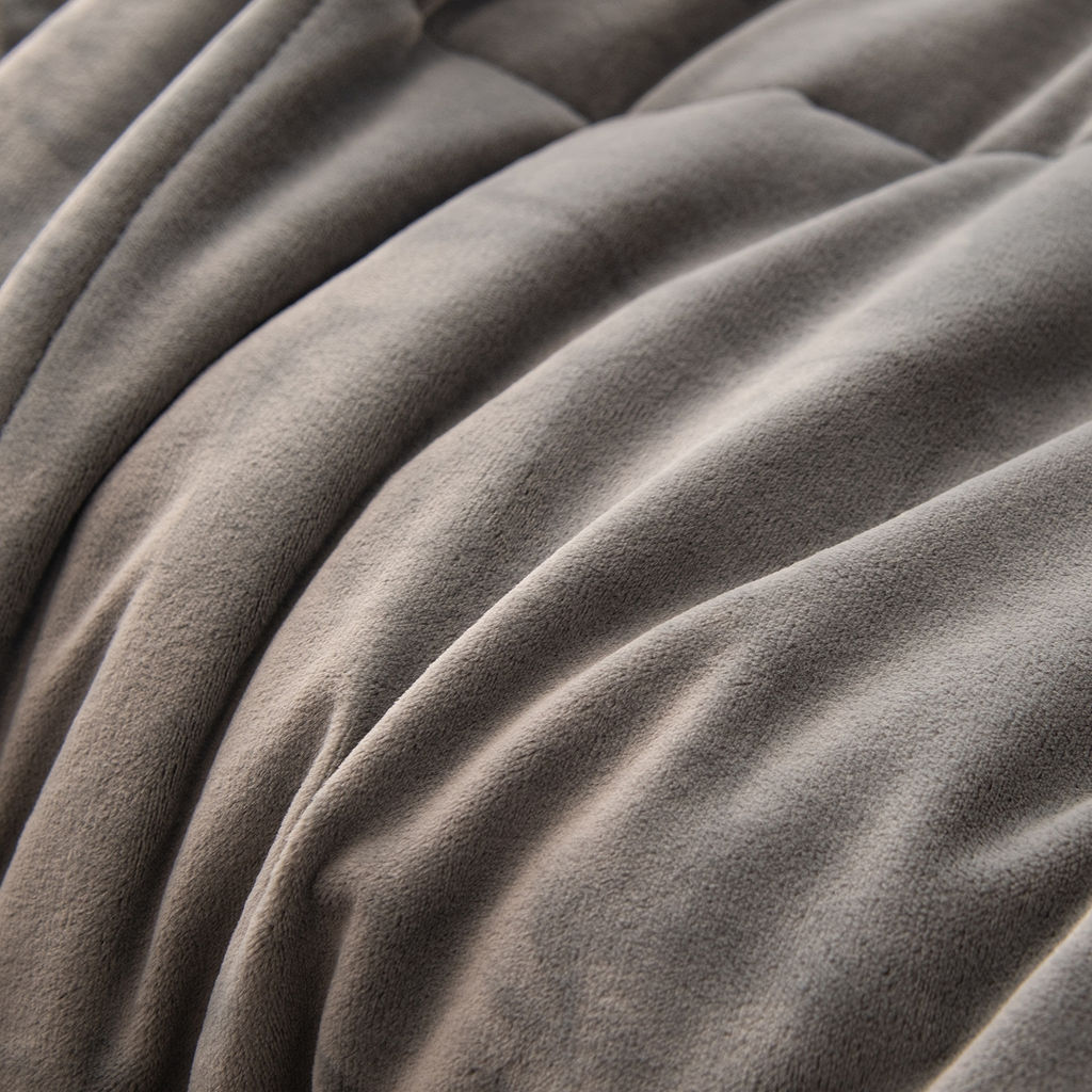 Комплект постельного белья на резинке Сатин Velouria Luxe с Одеялом VLR009 - Ситрейд фото 9