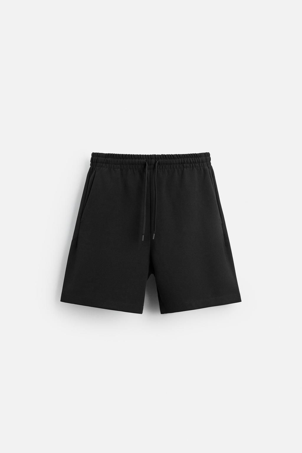 INTERLOCK TEXTURED BERMUDA SHORTS - Zara фото 7