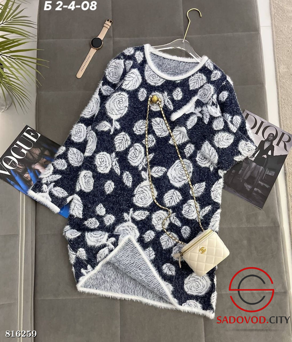 Туника свитер с принтом - Bruno фото 5