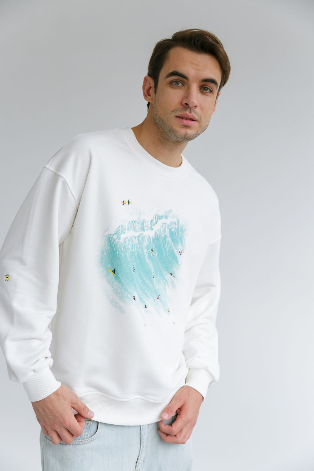 Свитшот мужской Wave - Captain's mate фото 6