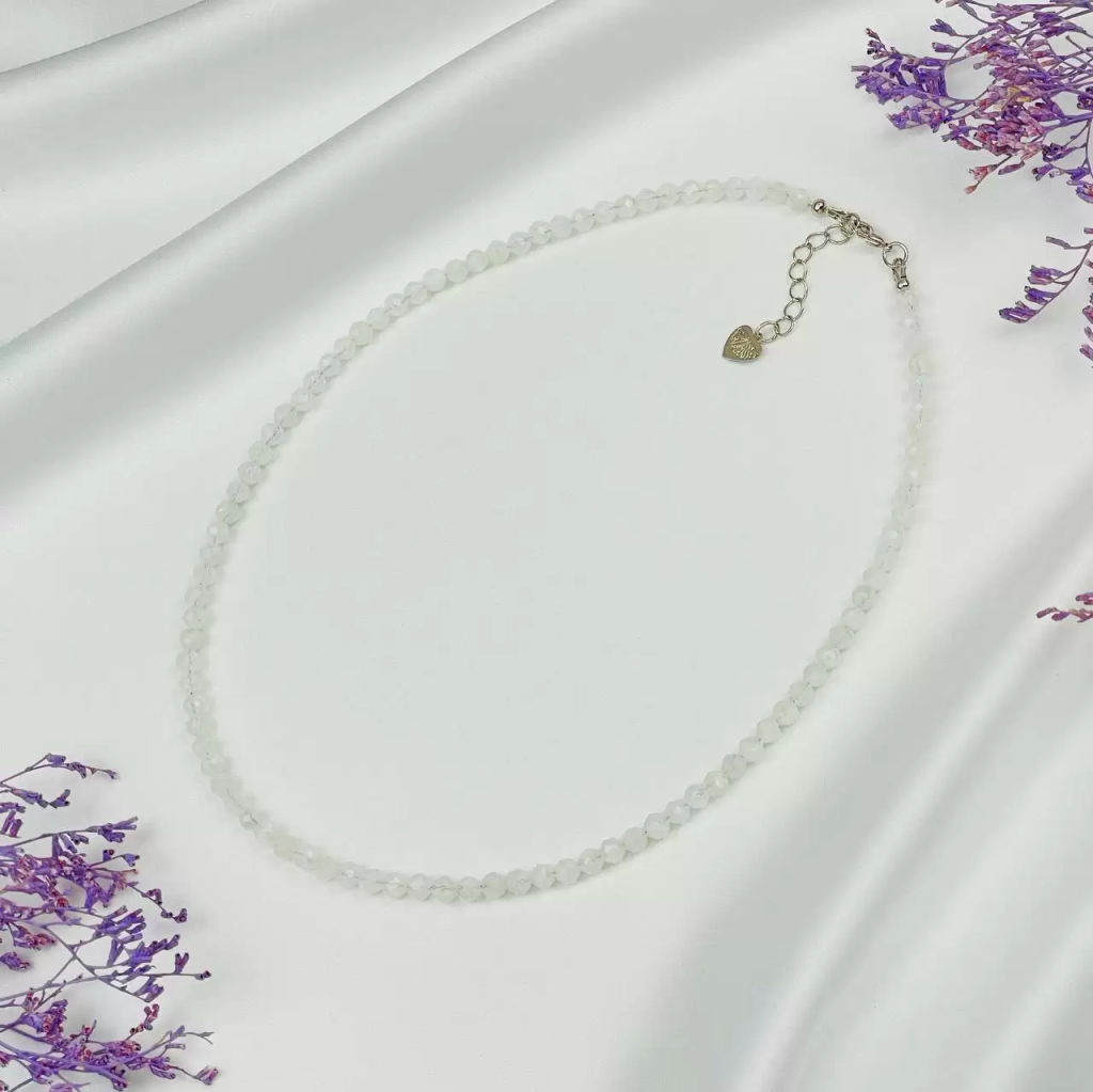 Бусы из Лунного камня огранка 43 см +