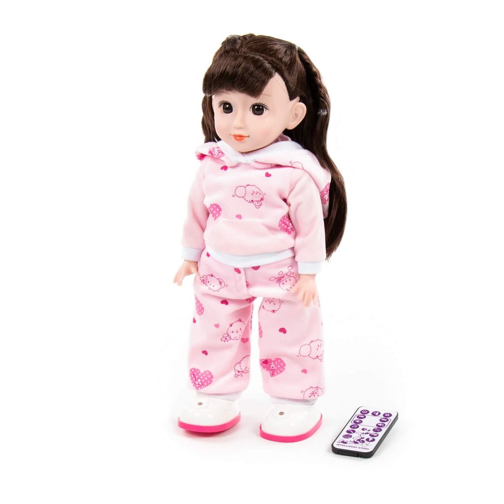 Кукла Вика (36 см) на прогулке (ходит, танцует, разговаривает, поёт, рассказывает сказки, воспроизводит мелодии, повторяет слова, туфельки светятся) (в коробке) - Полесье фото 2