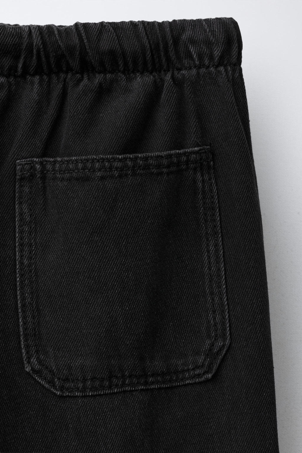 WIDE-LEG JEANS WITH DRAWSTRINGS - Zara фото 4