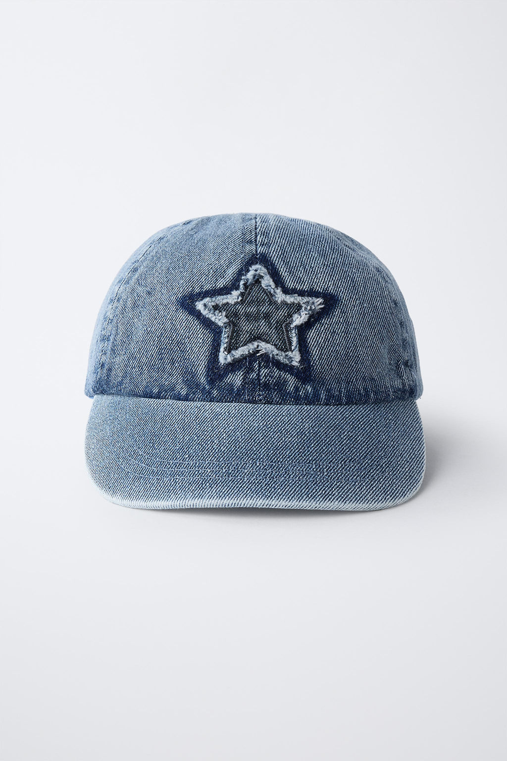 3-14 YEARS/ DENIM CAP WITH EMBROIDERED STAR - Zara фото 4