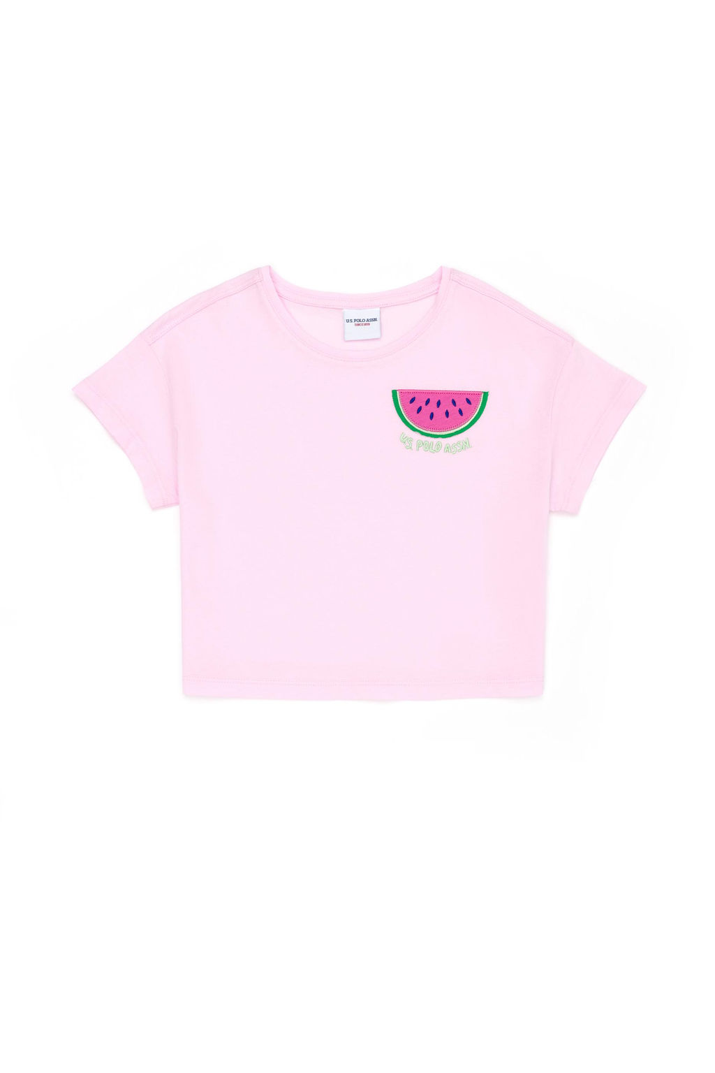 U. S. Polo Assn Футболка с круглым вырезом Магнолия для девочек - U.s. polo assn фото 2