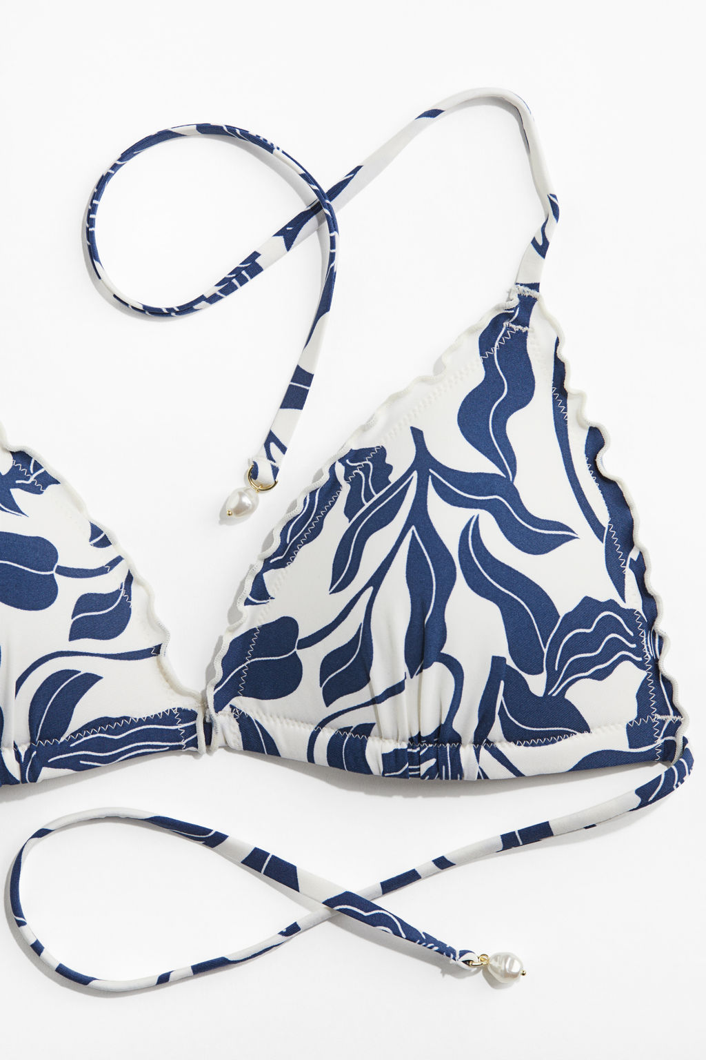 Top de bikini de tri?ngulo con push-up - H&m фото 6