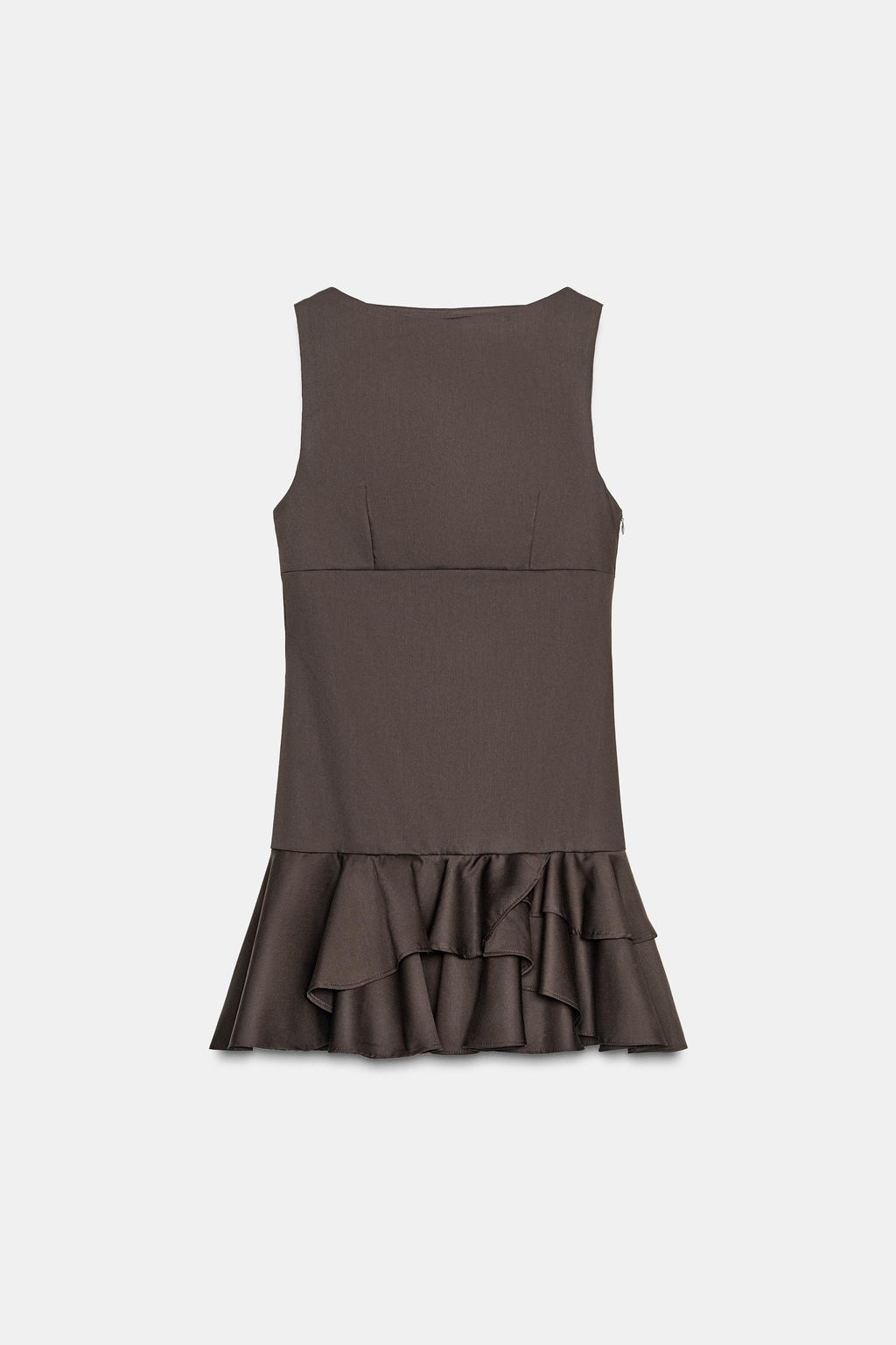 SHORT DRESS WITH RUFFLES - Zara фото 7