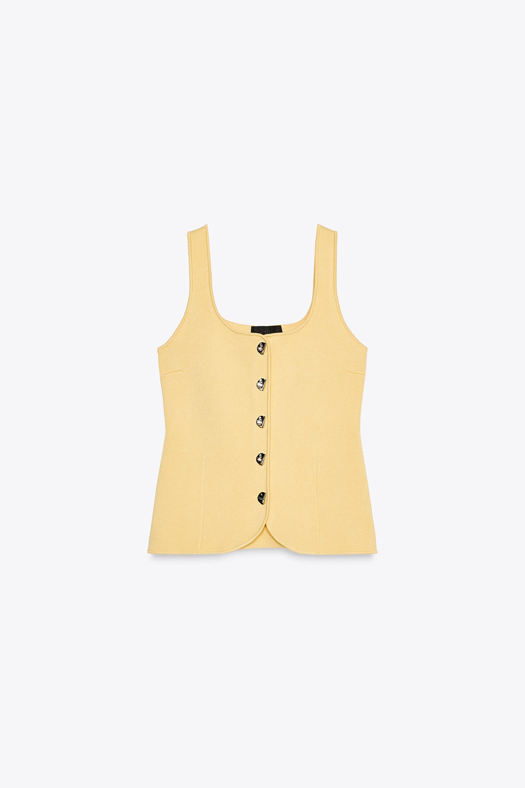 PLAIN KNIT CORSET TOP