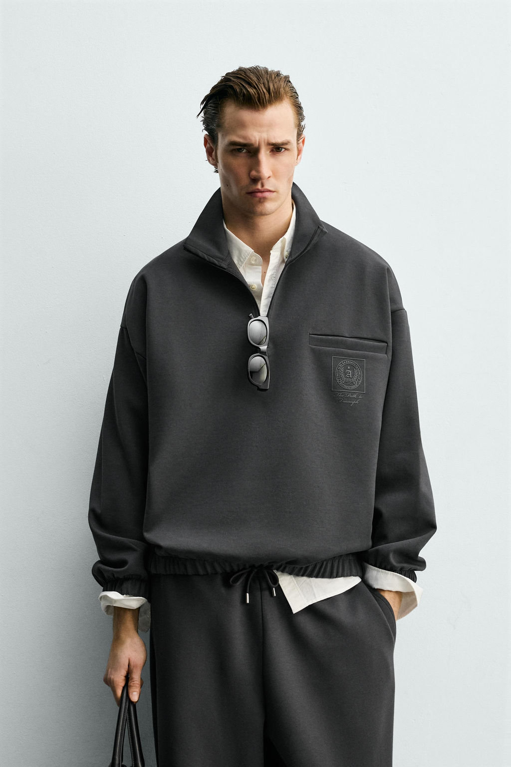 SHIELD PRINT SWEATSHIRT - Zara фото 10