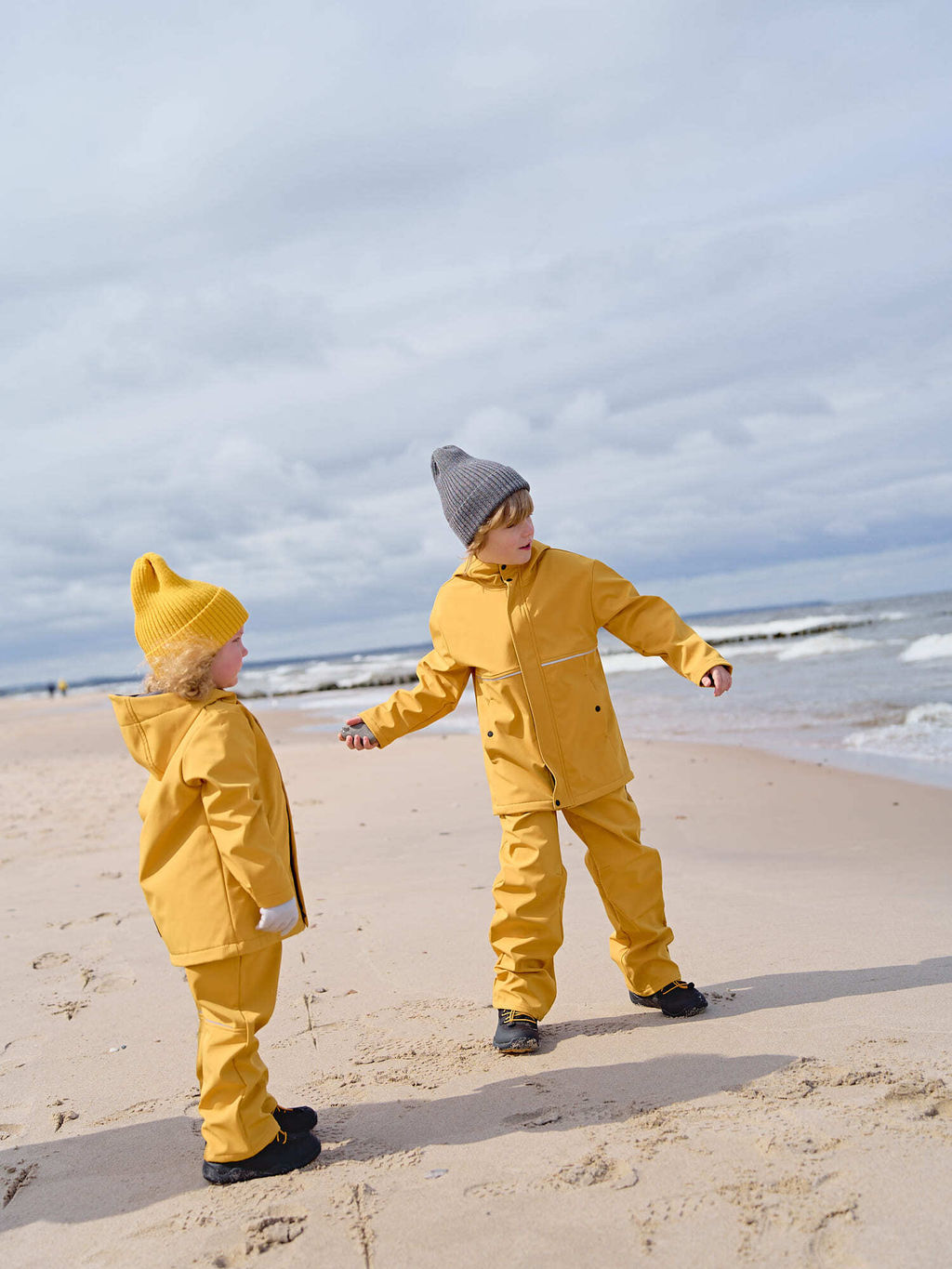 Брюки Softshell демисезонные Горчица - Bungly фото 11