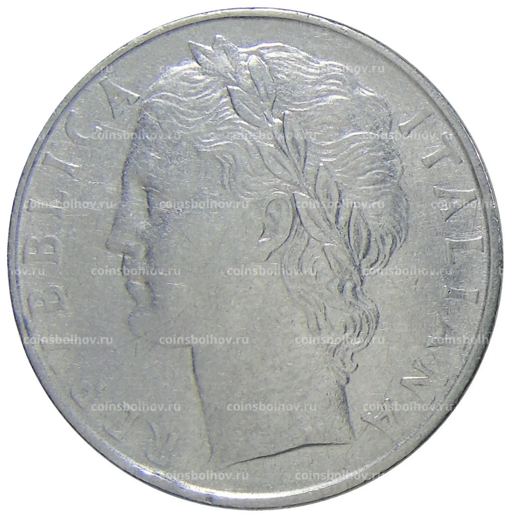 Монета 100 лир 1960 года Италия