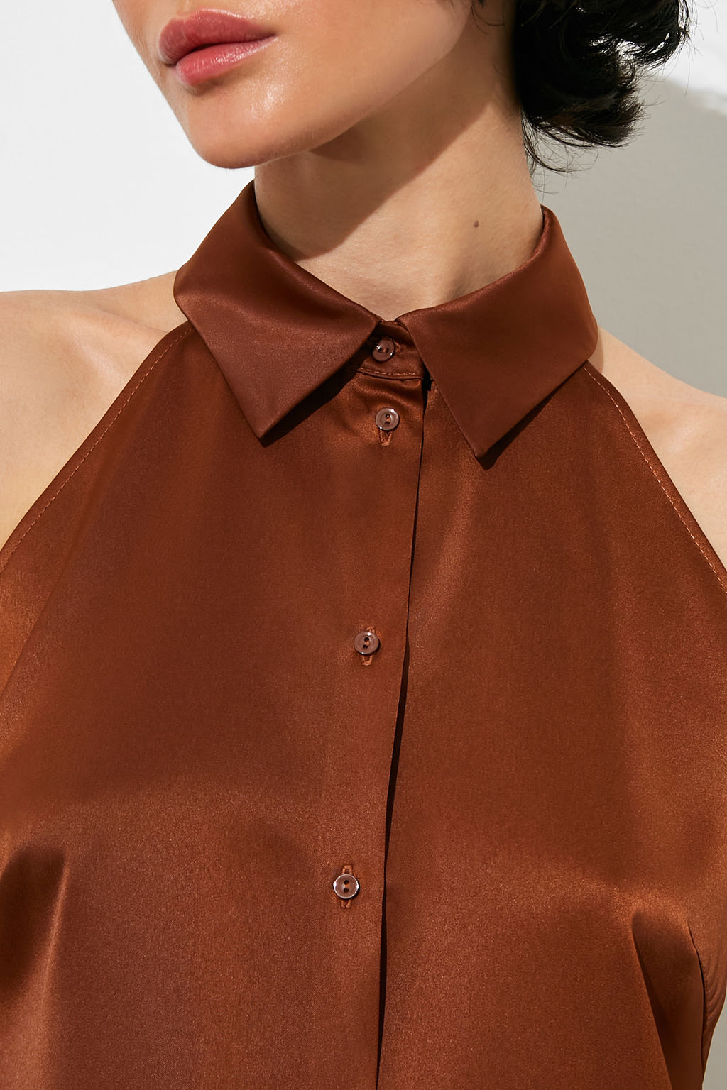 Топ с вырезом халтер - Mollis фото 3