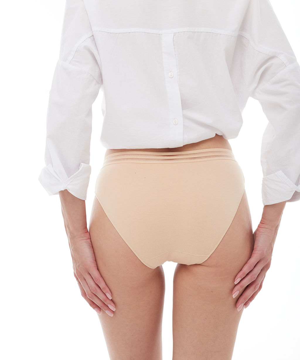 Трусы женские слипы (Оверлок по краям) Cherry Girl 61425 хлопок, эластан размеры S, M, L, XL фото 7