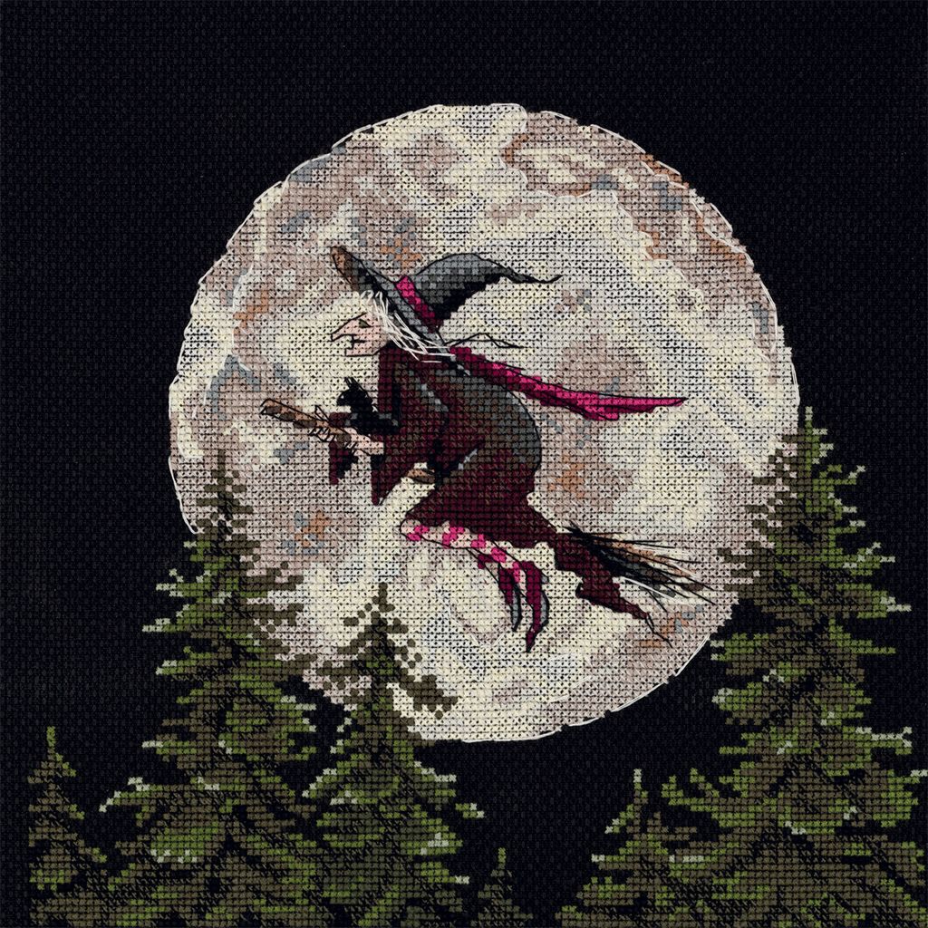 Klart набор для вышивания 8-526 На шабаш! 20 х 20 см