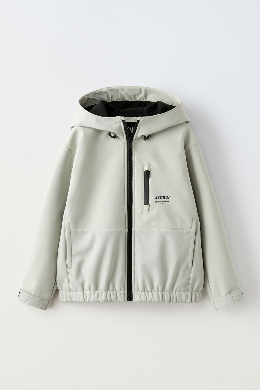HOODED TECHNICAL JACKET - Zara фото 10