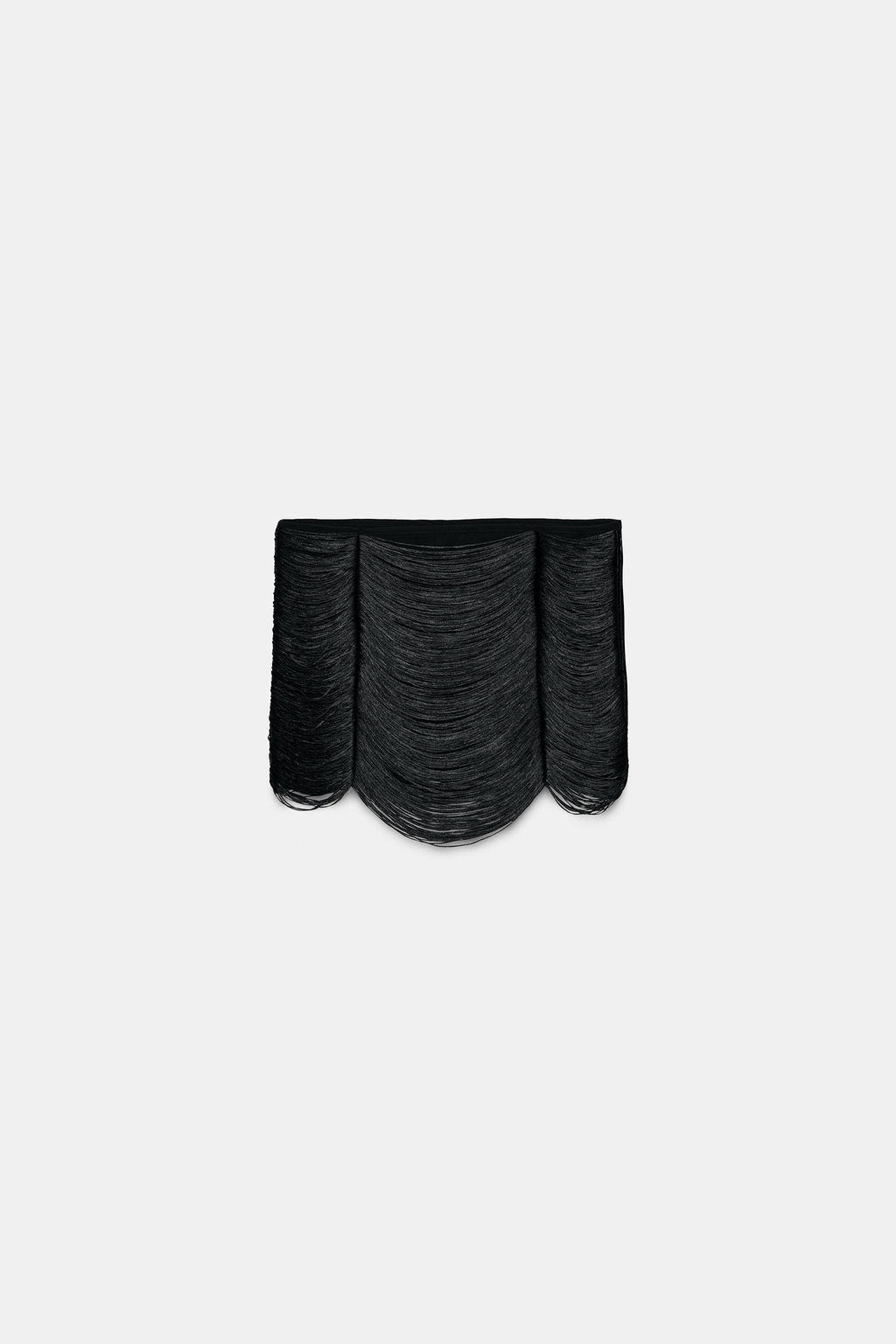 FRINGED MINI SKIRT - Zara фото 8