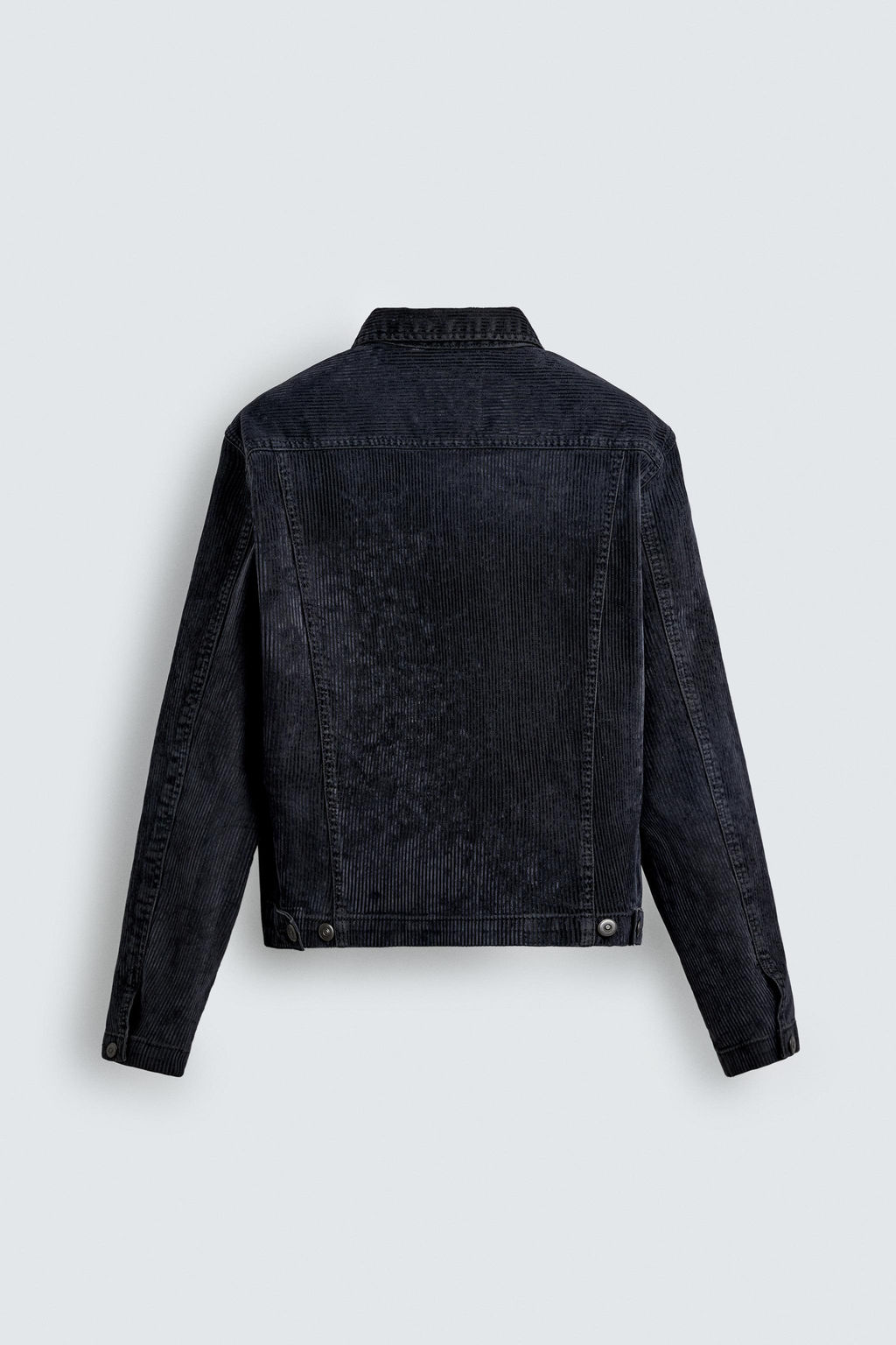 CROPPED FIT CORDUROY JACKET - Zara фото 8