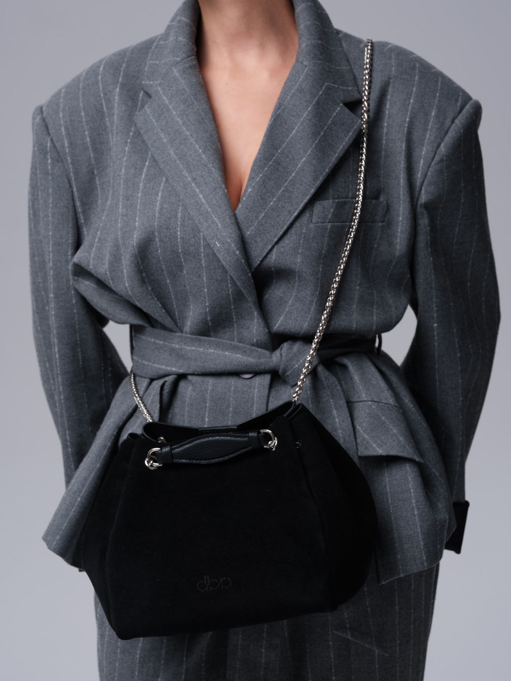 Замшевая сумка Bella DBR 31202 черный  фото 7