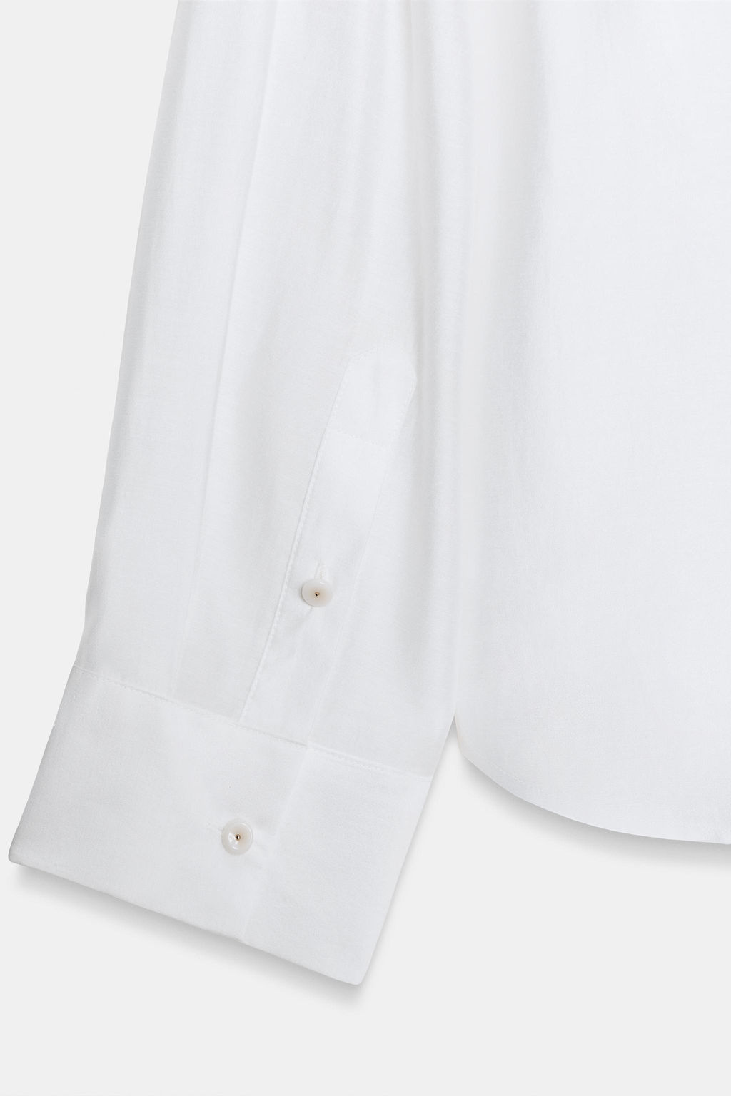 CAMISA SATINADA OVERSIZE / Blanco - Zara фото 9