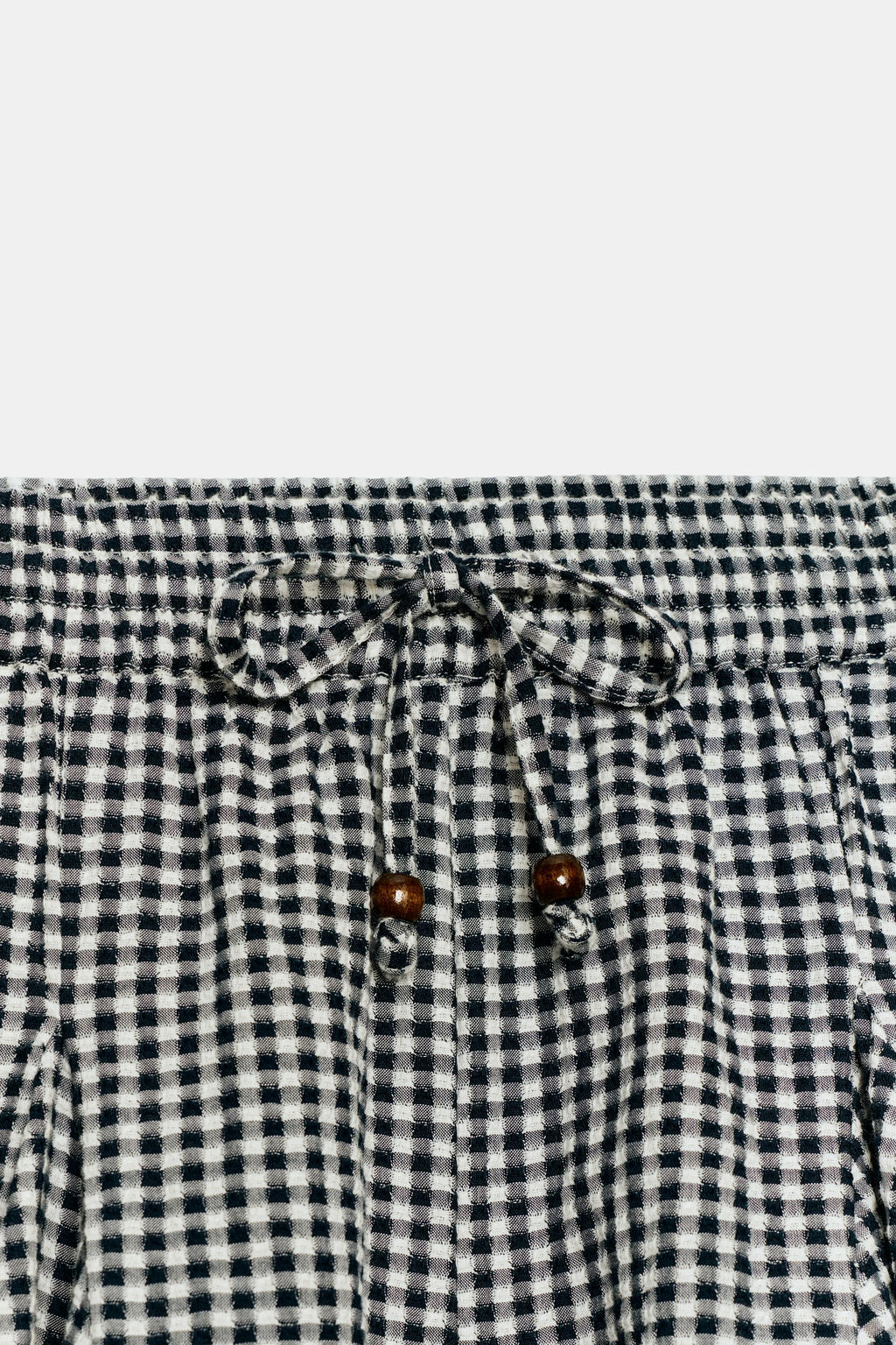 FALDA PANTAL?N CUADRO VICHY VUELO / Azul - Zara фото 7