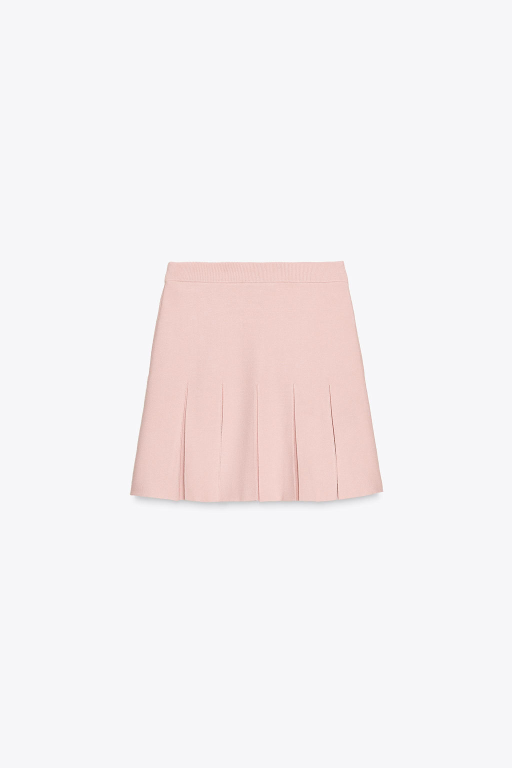 PLEATED KNIT MINI SKIRT - Zara фото 2