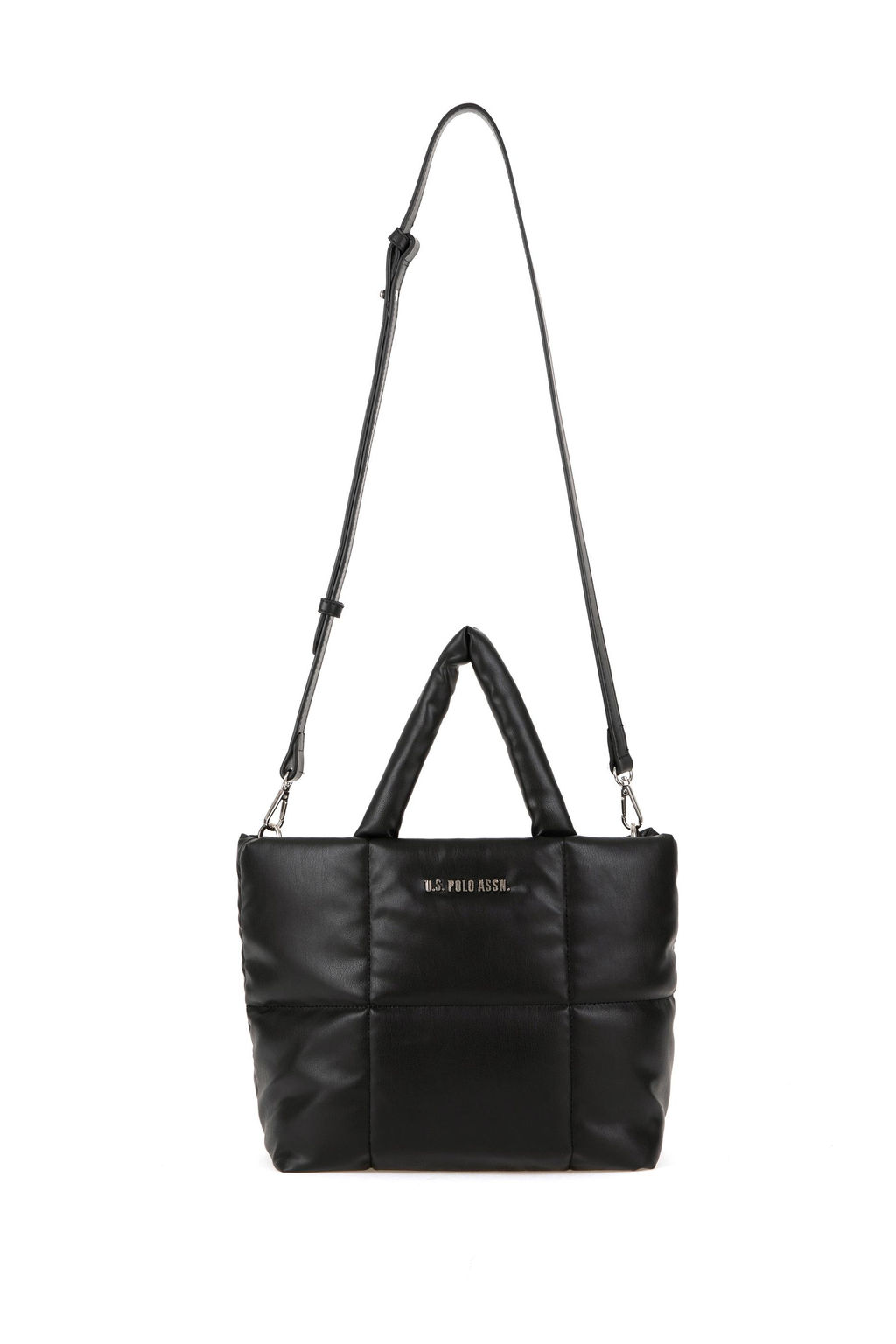 Женская черная сумка с пышными рукавами Неожиданная скидка в корзине - U.s. polo assn фото 6