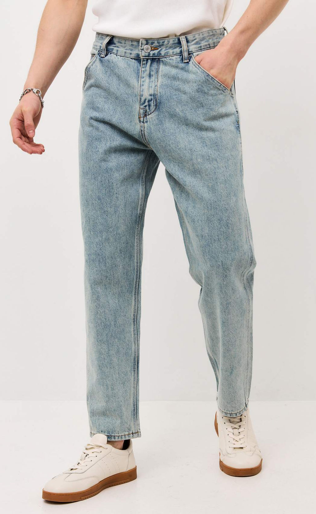 Джинсы F511-0155 l.blue - Fine joyce фото 10