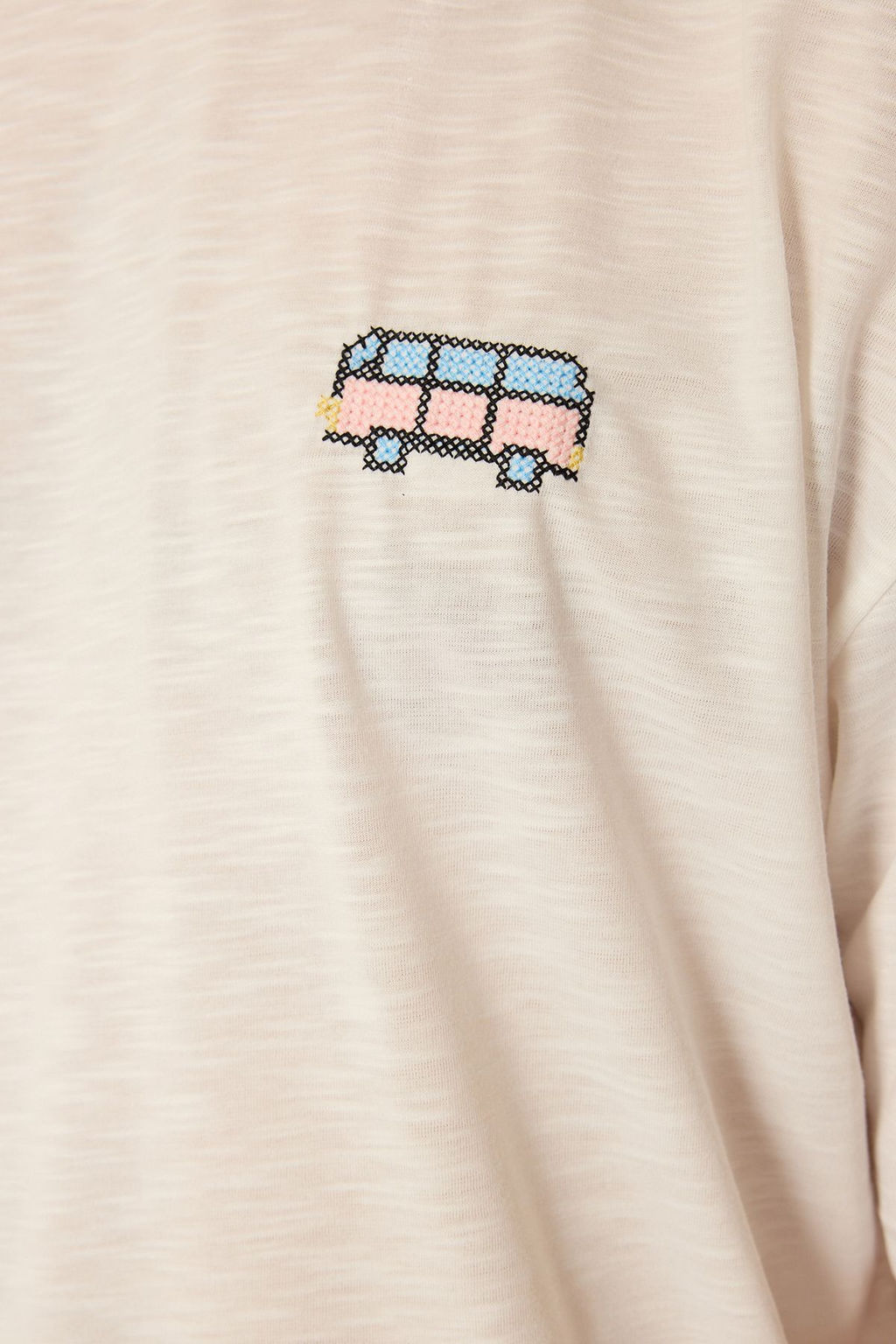 TRENDYOL MAN Mint Oversize/Genis Kesim Palmiye Nak?sl? %100 Pamuk T-Shirt TMNSS25TS00055 - Trendyolmilla фото 9