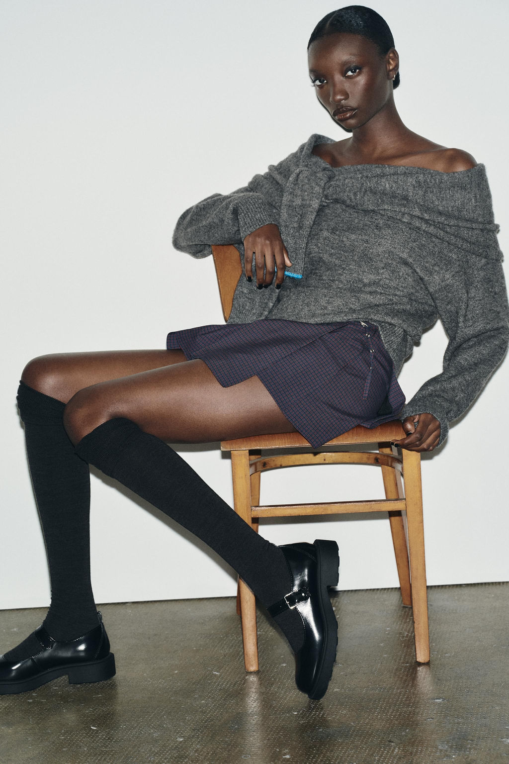 PLATFORM BUCKLE MARY JANE SHOES