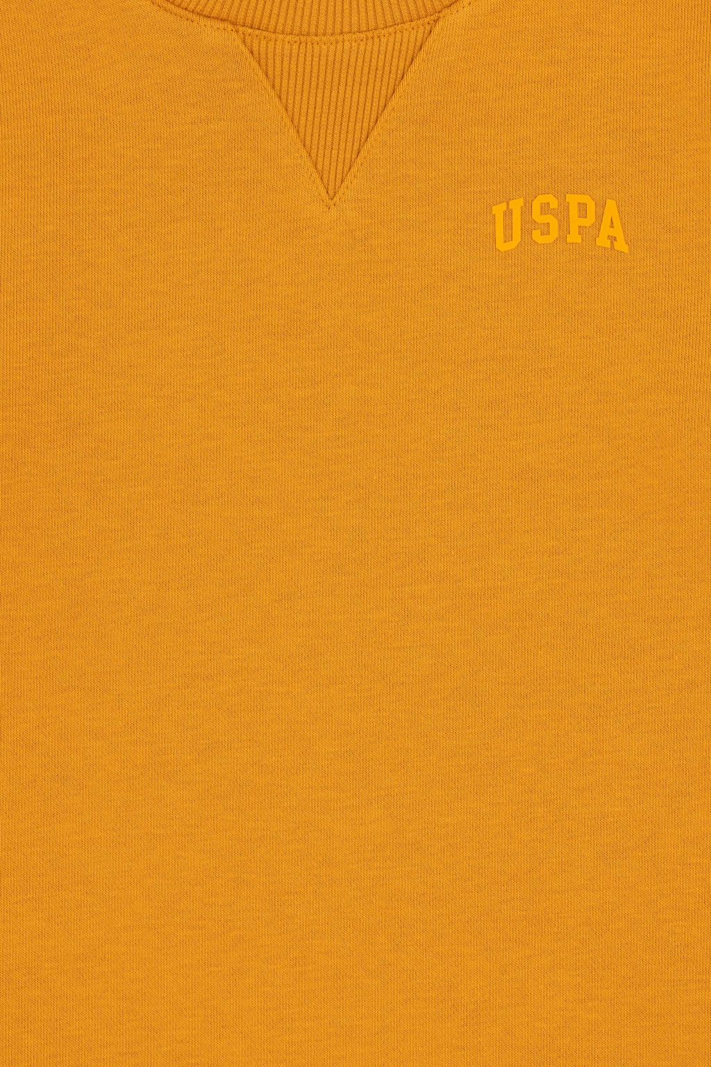 Базовый свитшот горчичного цвета для мальчика Неожиданная скидка в корзине - U.s. polo assn фото 3