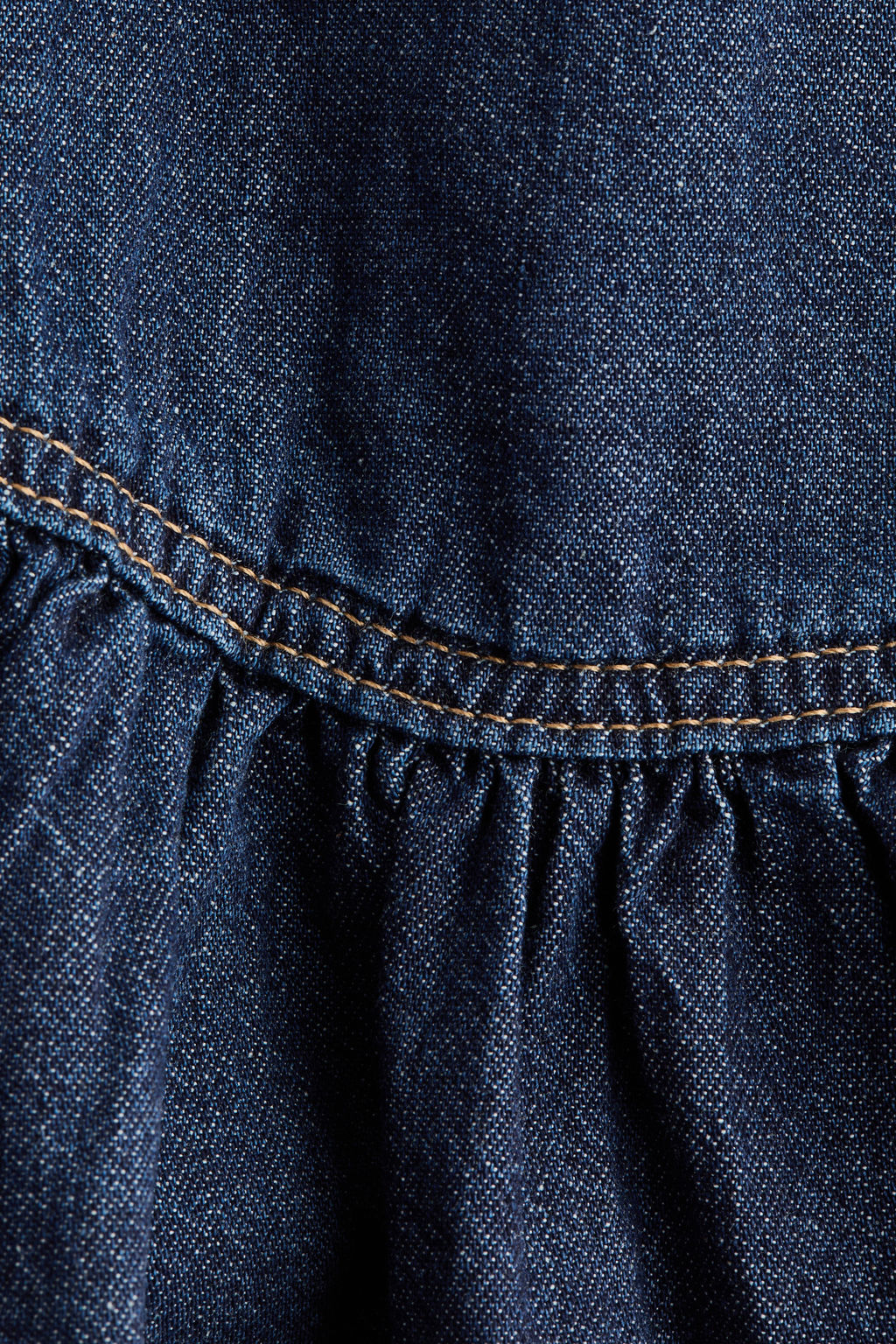 Denim peplum top - H&m фото 6