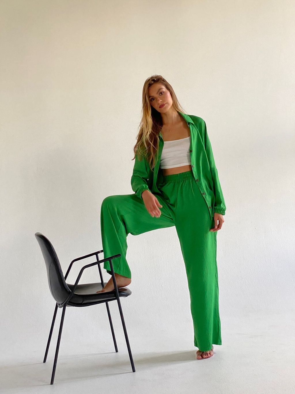 9405 Костюм летний зелёный - Martichelli фото 2