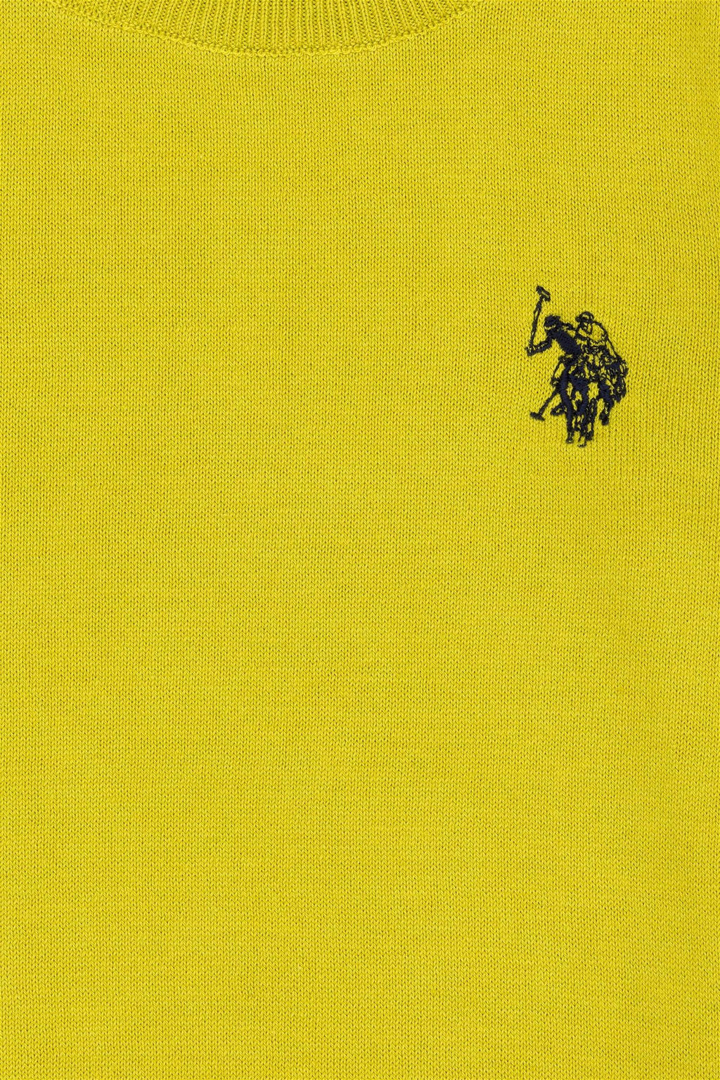 U. S. Polo Assn Базовый свитер с круглым вырезом фисташкового цвета для девочек - U.s. polo assn фото 6