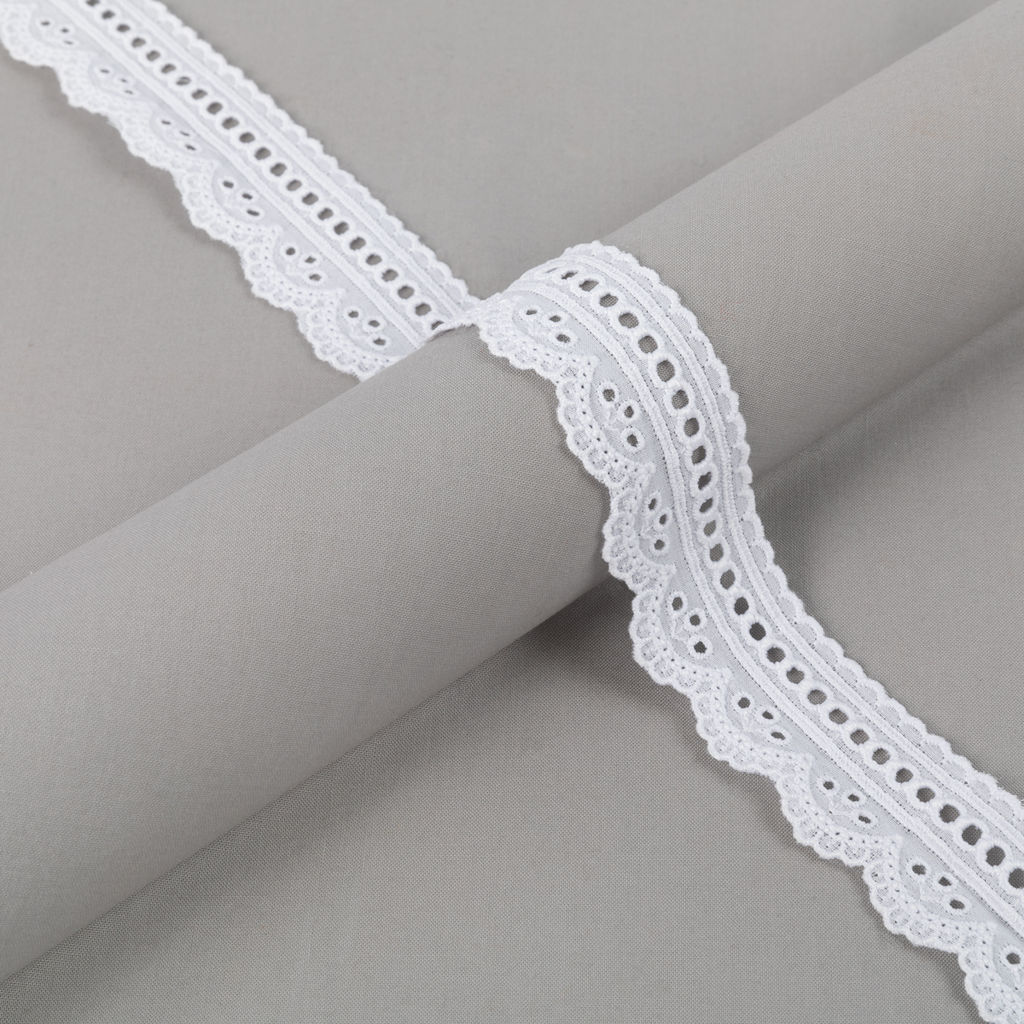 Шитье Gamma 38 мм GYEM-3802 в рулоне 9 м 0.2 м Турция белый