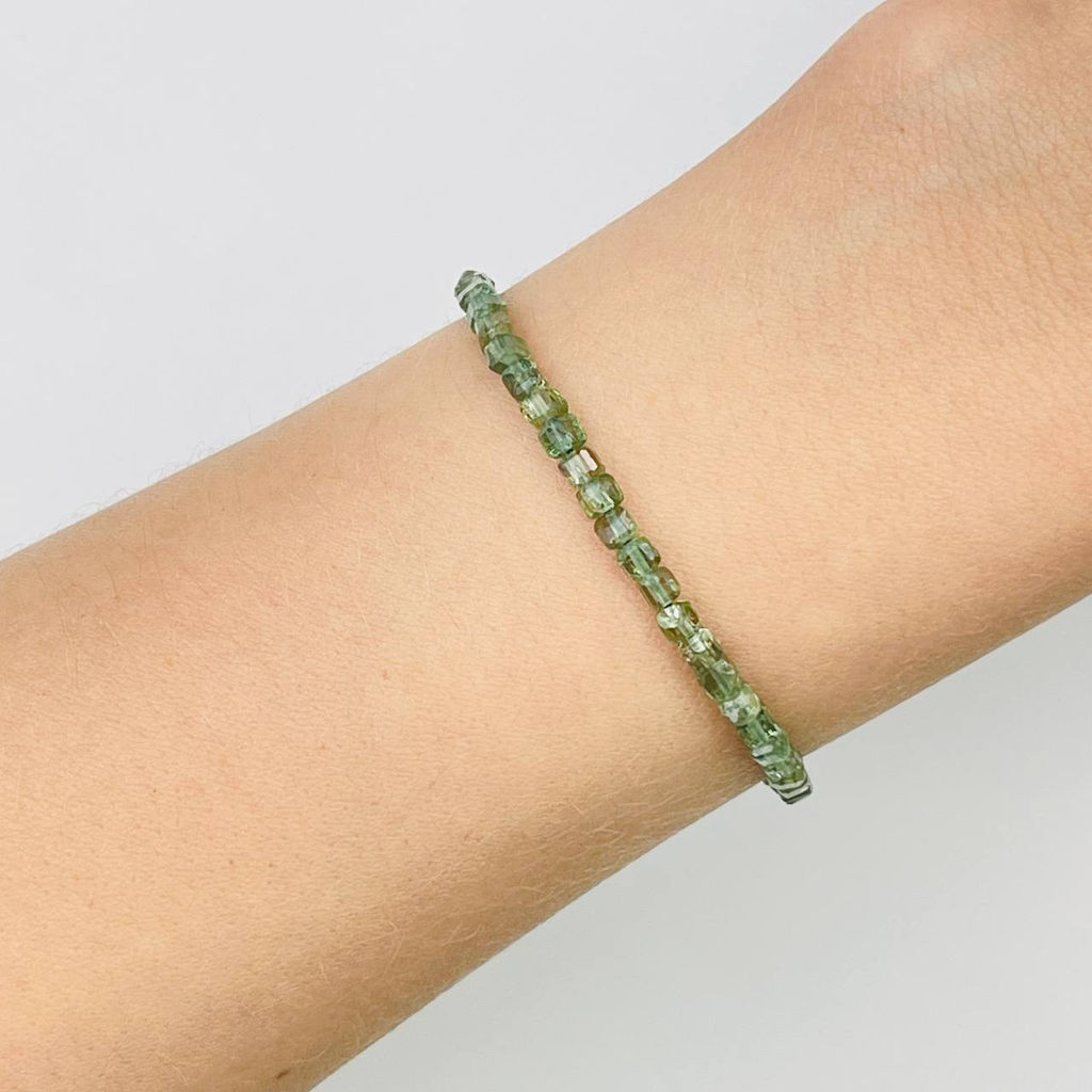 Браслет из Апатита - Радуга самоцветов фото 2